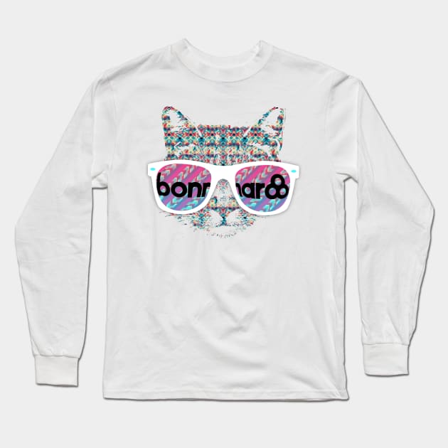 Bonnaroo Cat Long Sleeve T-Shirt by Stuff